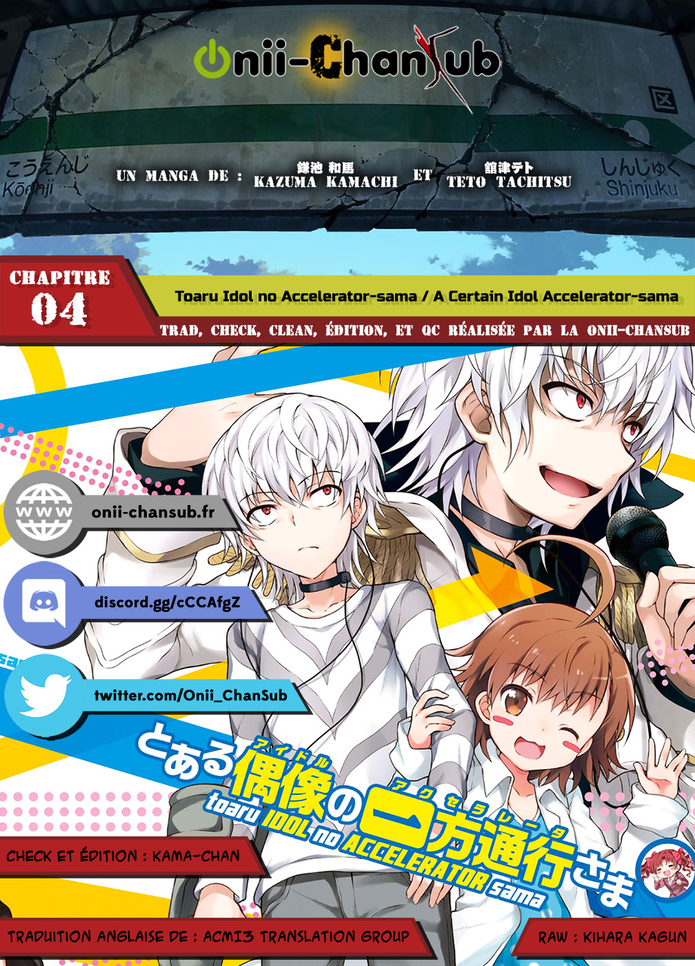 Toaru Idol no Accelerator-sama - MangaDex